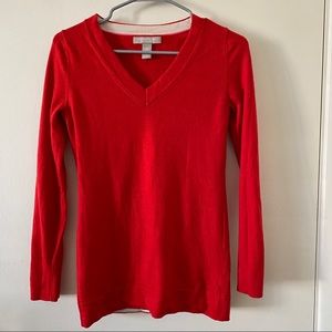 Banana Republic Wool V-Neck Sweater XS